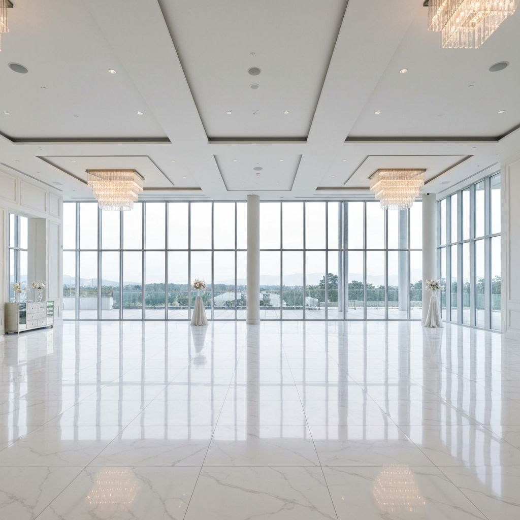 Wedding venue in daylight