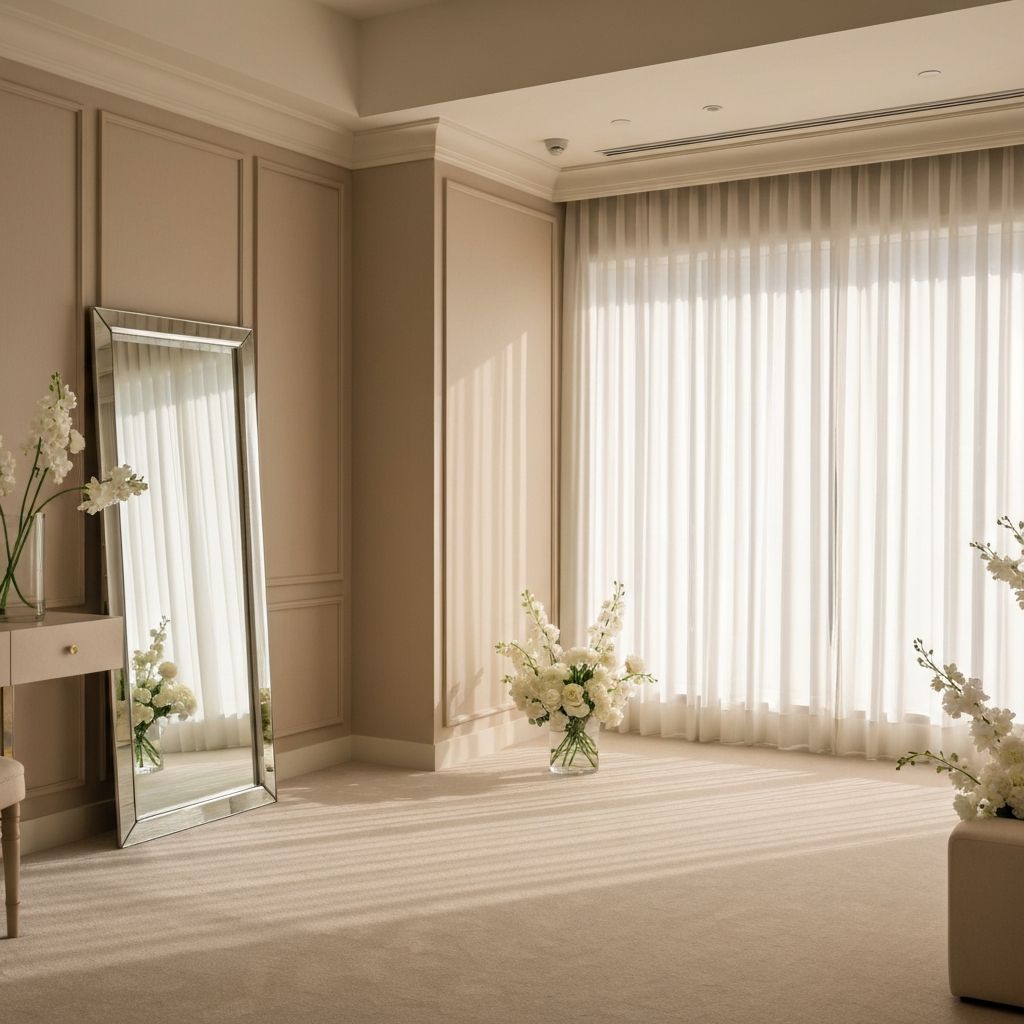 Luxury bridal suite